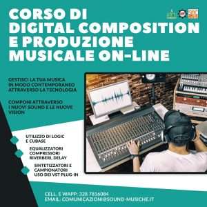 corso di digital composition e produzione musicale on-line